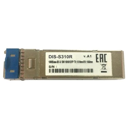 модуль sfp opttech otsfp bx140 d u wdm tx rx 1490 1550nm lc 140km ddmi SFP трансивер D-Link DIS-S310R