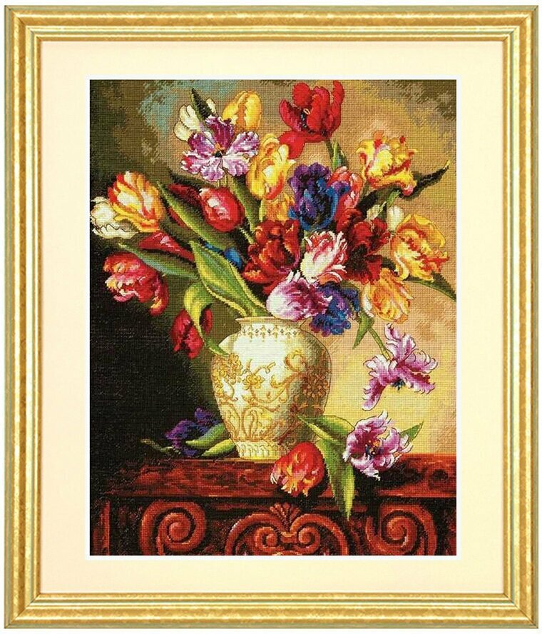 70-35305 "Пёстрые тюльпаны" 30.4 x 38.1 см