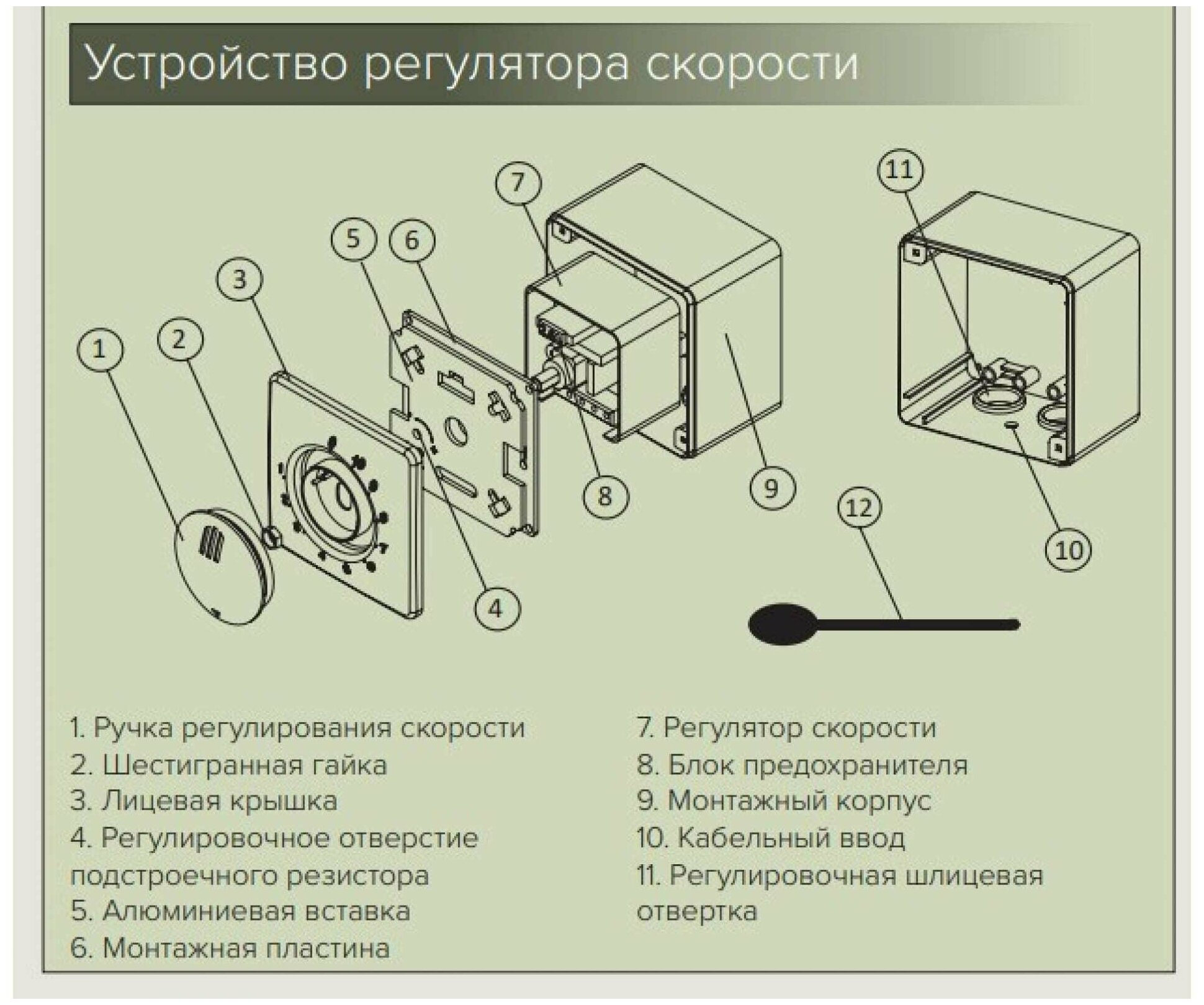 Регулятор скорости Era - фото №15