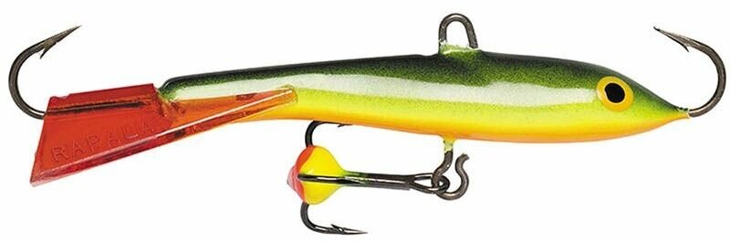 Балансир для рыбалки Rapala JIGGING Rap WH (70 мм, 14 гр) цв. BYR с глазком на тройнике, WH7-BYR