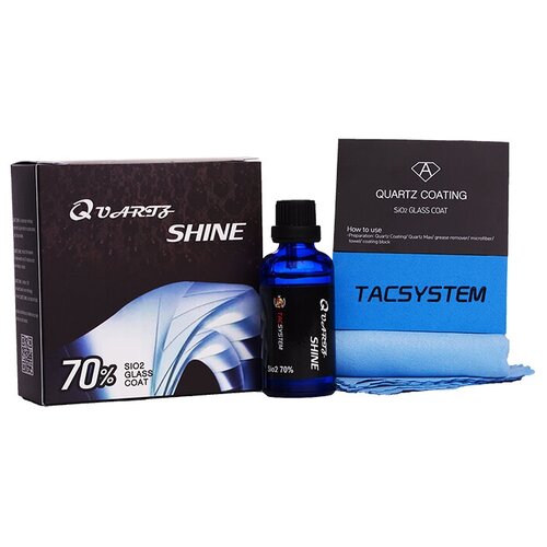 TAC System Quartz Shine Кварцевое покрытие с диоксидом титана и 70% SIO2, 50 мл.