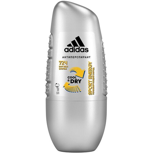 Дезодорант-антиперспирант ролик Adidas C&D Sport Energy, 50 мл