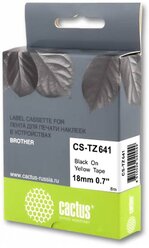 Cartridge tape Cactus CS-TZ641 black for Brother 1010/1280/1280VP/2700VP