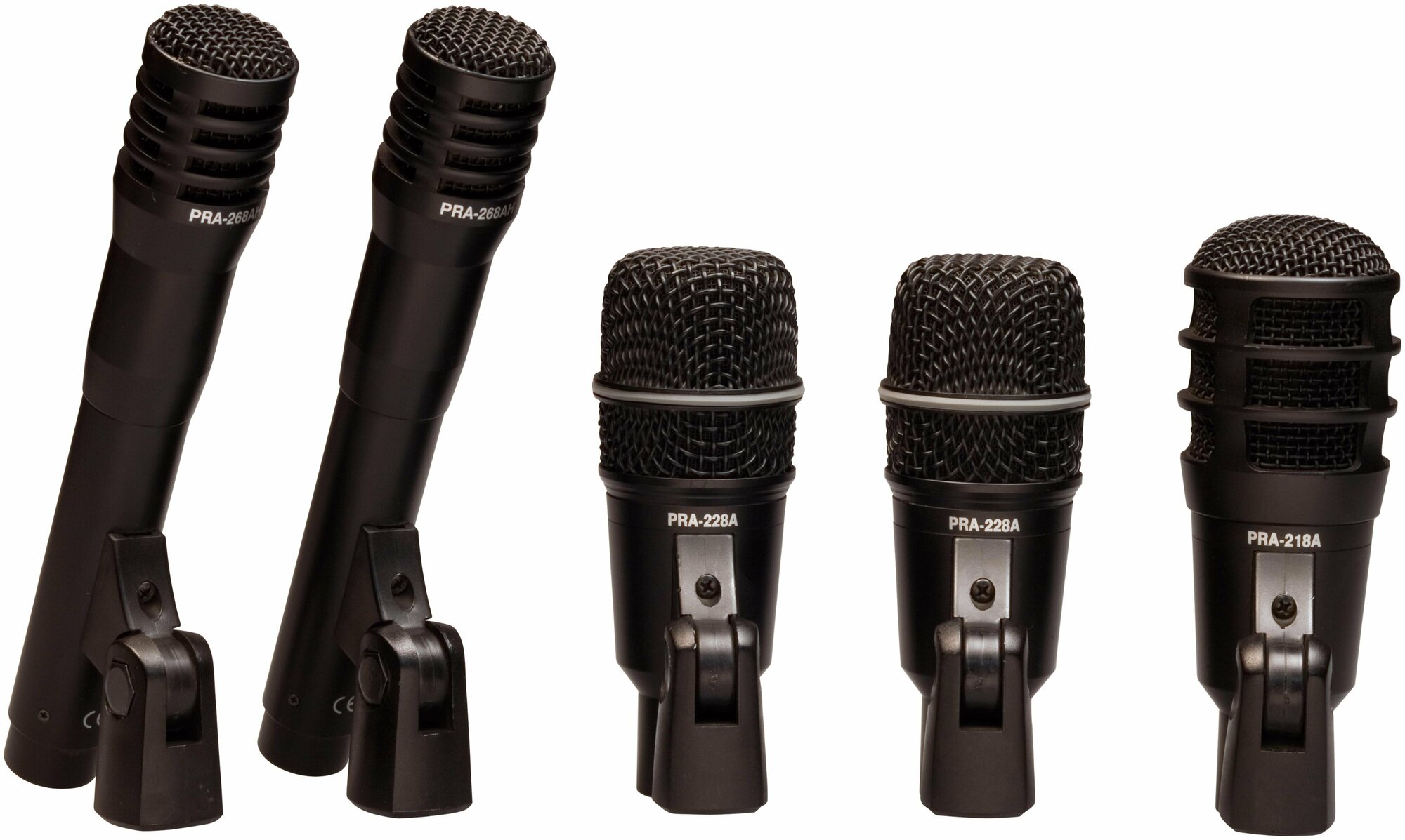 Superlux DRKA3C2 Набор из пяти барабанных микрофонов