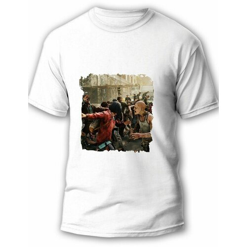 фото Футболка, размер m, белый будь на стиле