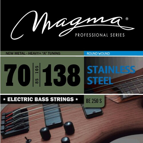Комплект струн для бас-гитары 70-138 Magma Strings BE250S
