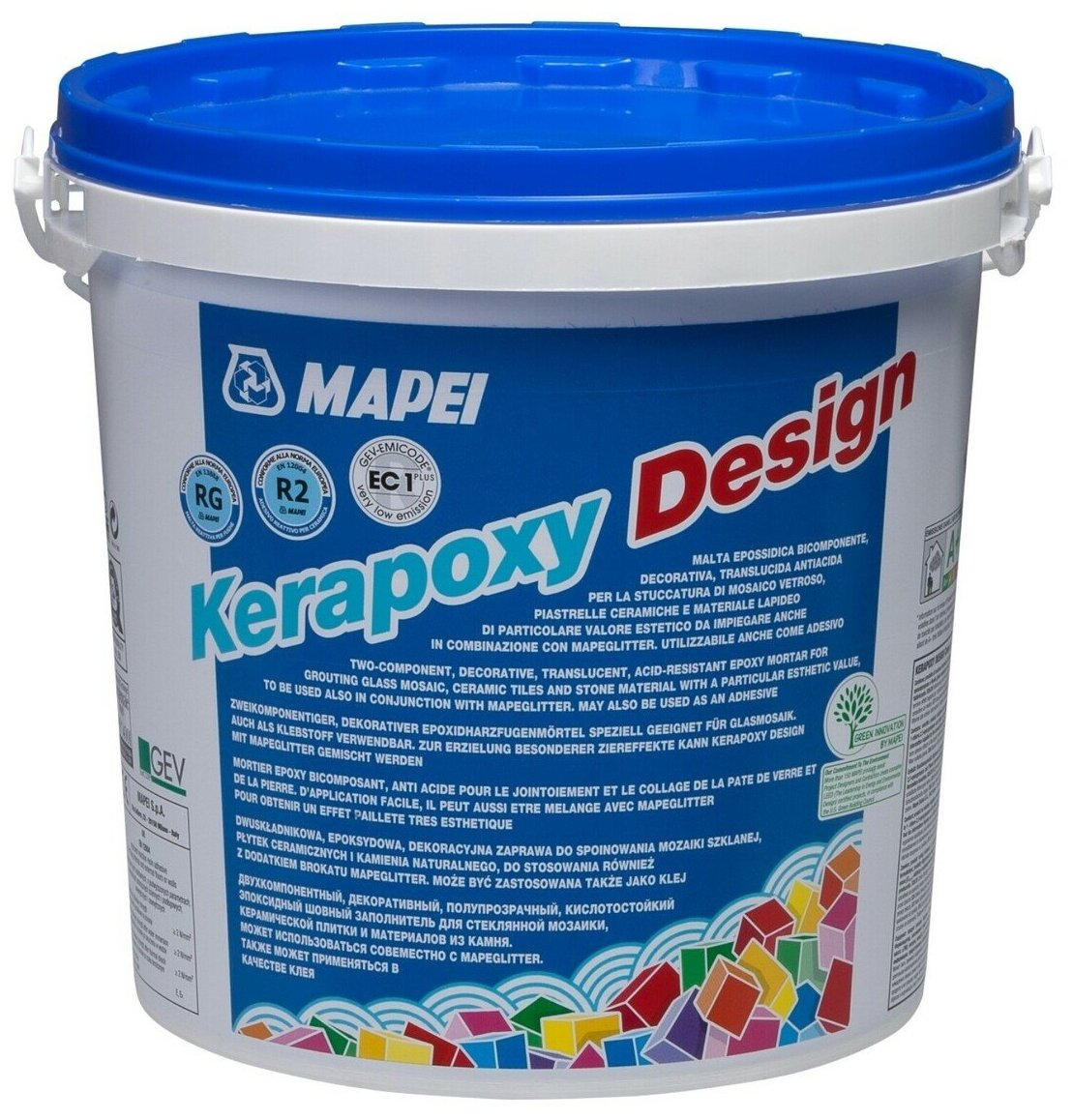 Mapei Kerapoxy Design Эпосидная затирка для швов (№142 коричневый, 3 кг) - фотография № 2