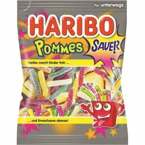 Жевательный мармелад Haribo Sauer Pommes, 100 г - фотография № 2