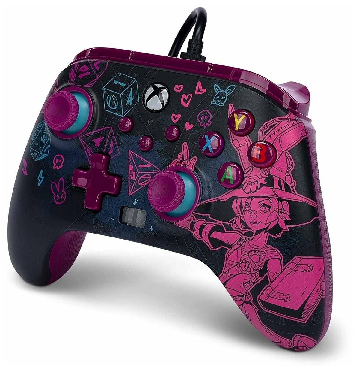 Геймпад проводной PowerA "Tiny Tina's Wonderlands" Enhanced Wired Controller for Xbox Series X/S (XBGP0000-01) (Xbox One/Series X/S/PC)