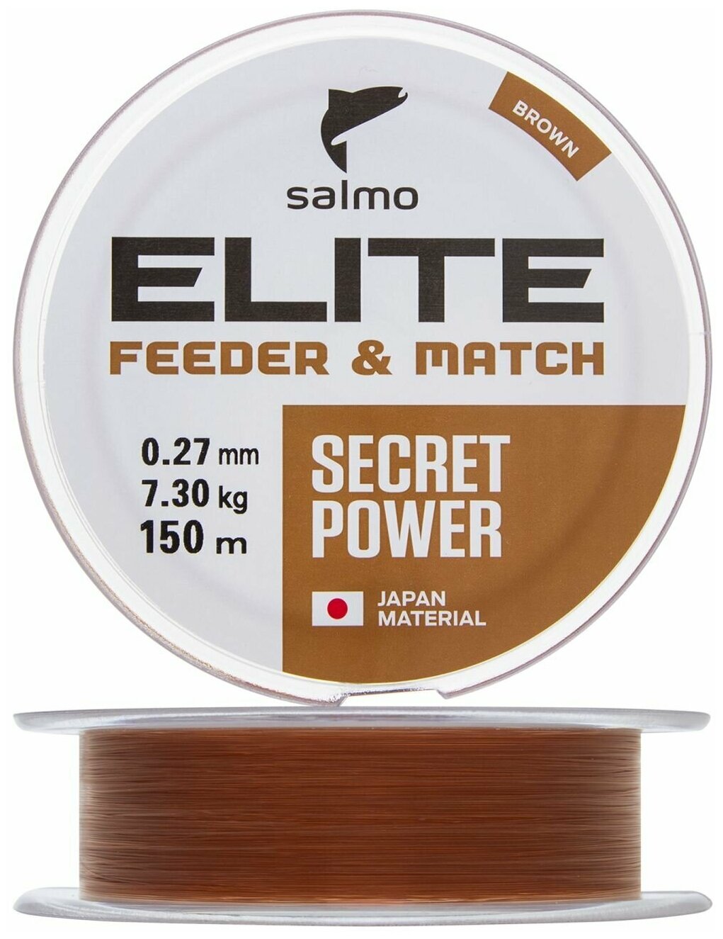 Леска монофильная Salmo Elite FEEDER & MATCH 150м 0.22мм