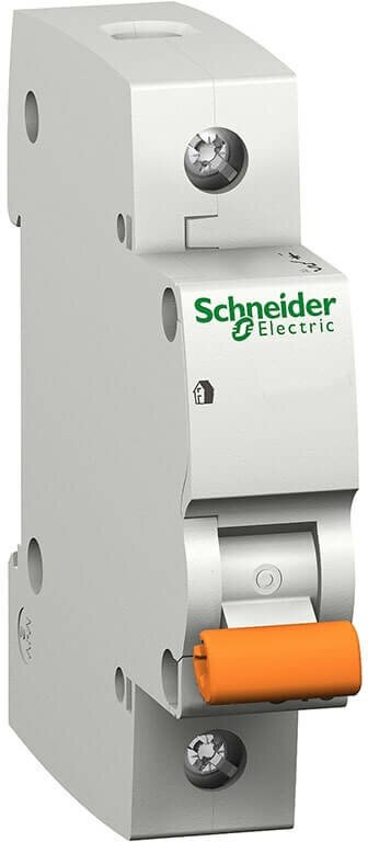 Автоматический выключатель Schneider Electric ВА63 Domovoy 1P, 63A, C, 4,5 кА