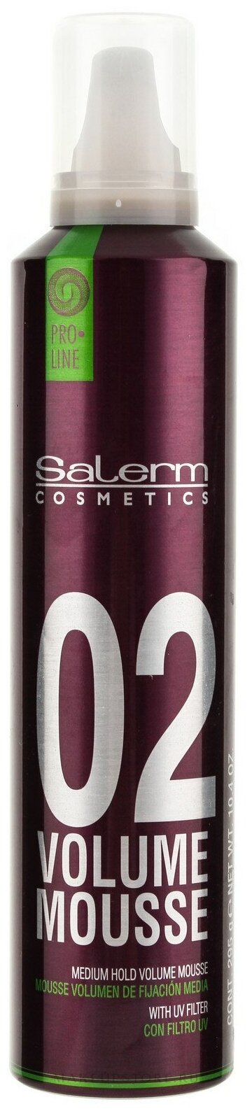 Salerm Cosmetics Мусс ProLine Volume Mousse, 300 мл, 360 г