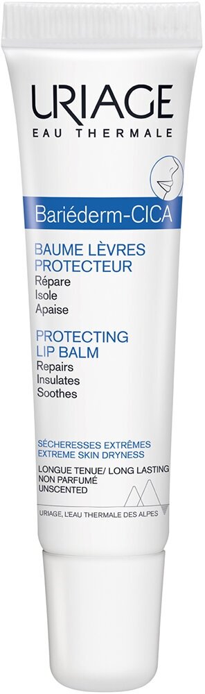 Защищающий бальзам для губ Uriage Bariederm Cica-Lips Protecting Balm /15 мл/гр.