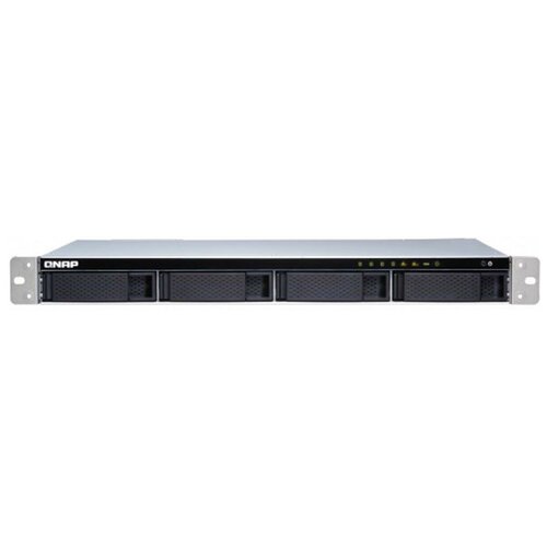 Сетевое хранилище без дисков channel QNAP TS-431XeU-8G NAS 4 HDD trays, 10 GbE SFP+, rackmount, 1 PS qnap сетевое хранилище без дисков channel qnap ts 431xeu 8g nas 4 hdd trays 10 gbe sfp rackmount 1 psu arm 4 core cortex a15 annapurna labs al 314 1 7 ghz 8 gb w o rail kit rail b02