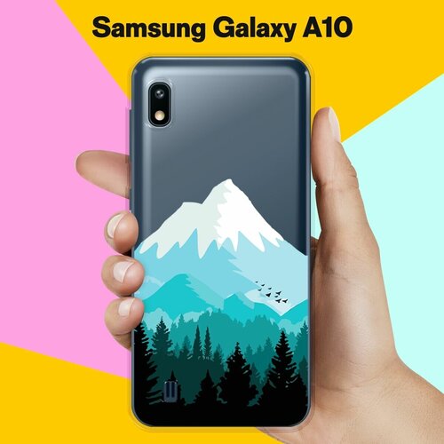 Силиконовый чехол Снежные горы на Samsung Galaxy A10 силиконовый чехол снежные горы на samsung galaxy a01 core