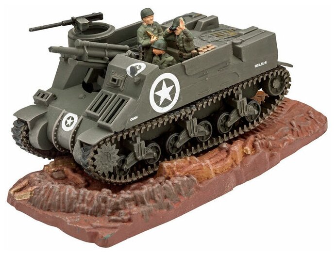 Модель для сборки Revell Самоходная гаубица Sd.Kfz. 124 Wespe - фото №1