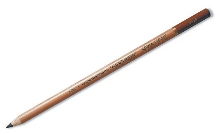 Сепия Koh-I-Noor «Gioconda», коричневая светлая, карандаш, грифель 4.2мм, 12шт.