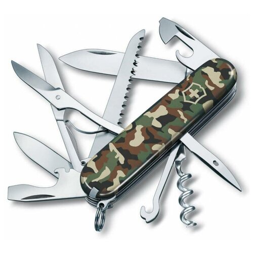 Нож перочинный Victorinox Huntsman (1.3713.94) 91мм 15функц. камуфляж карт. коробка нож перочинный victorinox companion sydney style 1 3909 e222