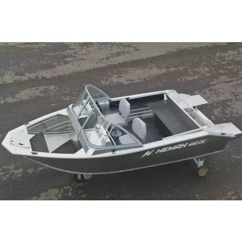 фото Моторная лодка neman-450dc new/ алюминиевый катер neman-450dc new/ лодки wyatboat