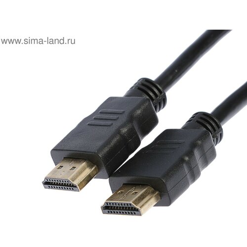 Кабель видео Smartbuy K-231, HDMI(m)-HDMI(m), ver 1.4, 3 м, черный