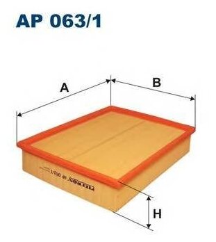 Воздушный фильтр Filtron AP063/1