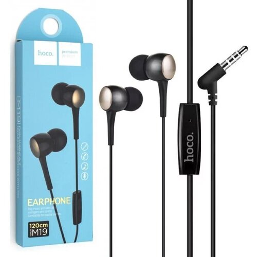 Проводные наушники Hoco m19 Чёрные 23300₽