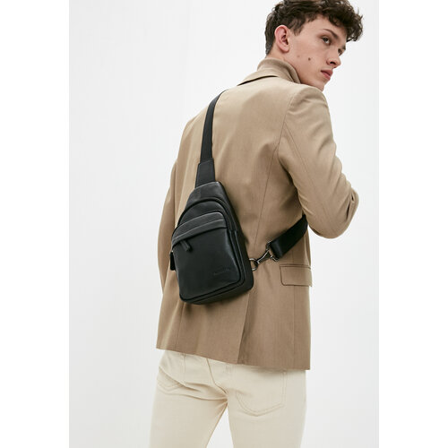 Сумка слинг mascotte фактура матовая черный 4999₽