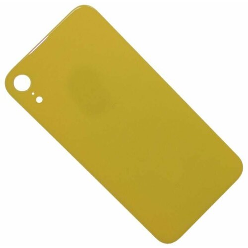 Задняя крышка для iPhone XR (широкий вырез под камеру) <желтый> задняя крышка для iphone xr стекло цвет желтый 1 шт