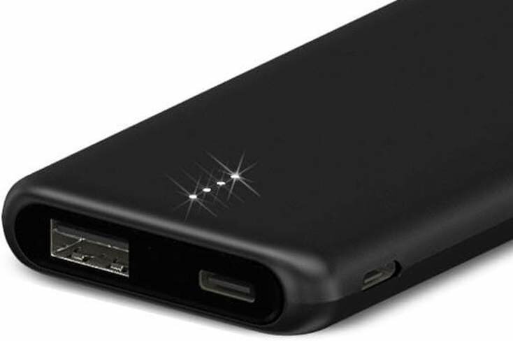 Аккумулятор внешний портативный HIPER Li-Pol 5000 mAh 2.4A 1xUSB 1xType-C белый - фото №4