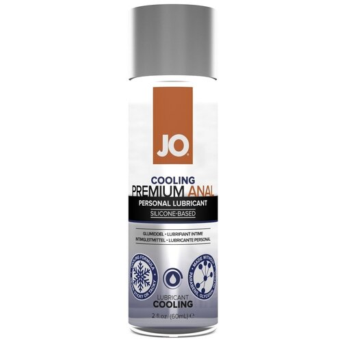 Охлаждающий лубрикант на силиконовой основе классический JO Premium COOL, 2.5 oz (60 мл)