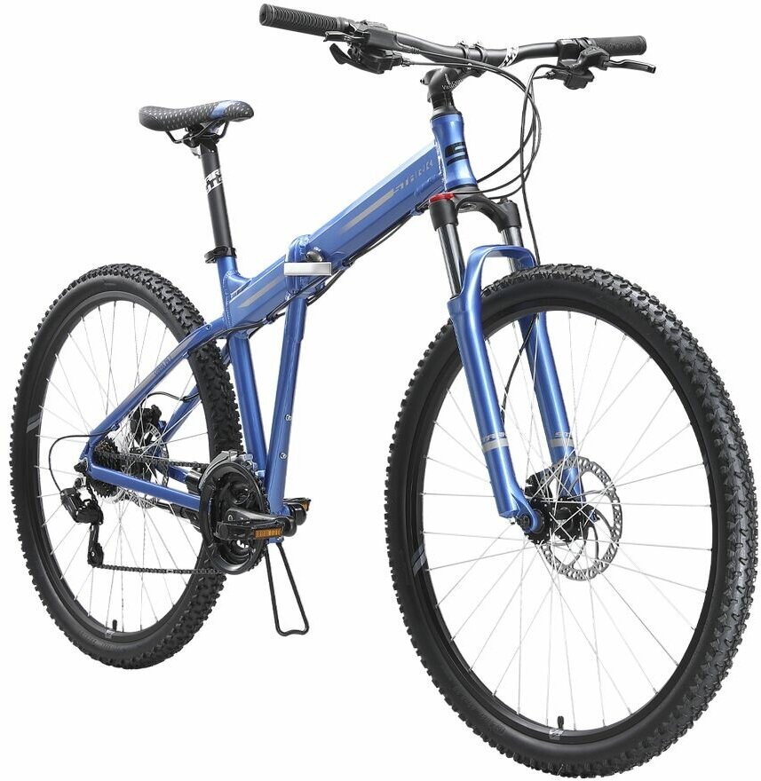 Велосипед Stark Cobra 29.2 HD (2023) (Велосипед Stark'23 Cobra 29.2 HD синий/серебристый/черный 18", алюминий, HQ-0010125)