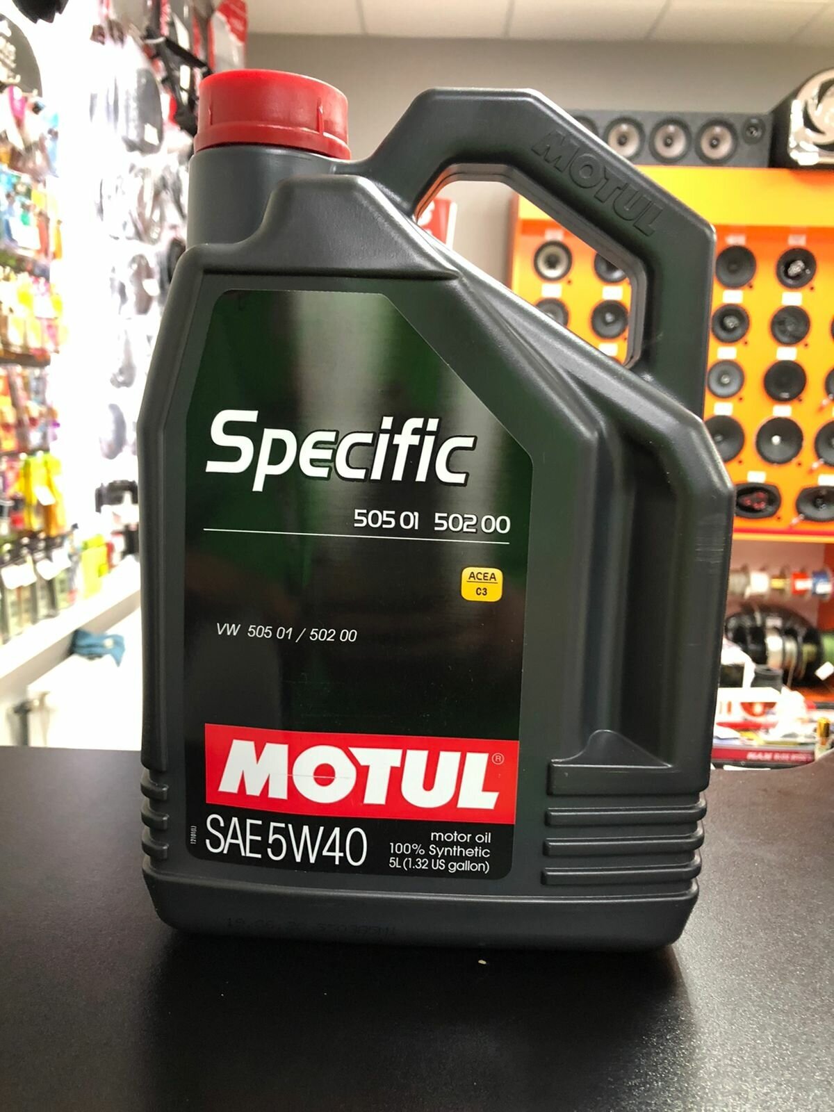 Моторное масло MOTUL Specific 505,01 5W-40, 5 л, синтетическое - фото №6