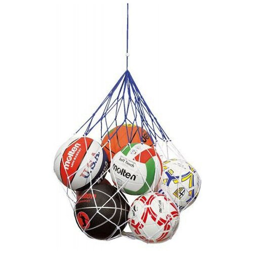 фото Сетка переноска для 10 мячей футбол баскетбол волейбол сумка спортпик