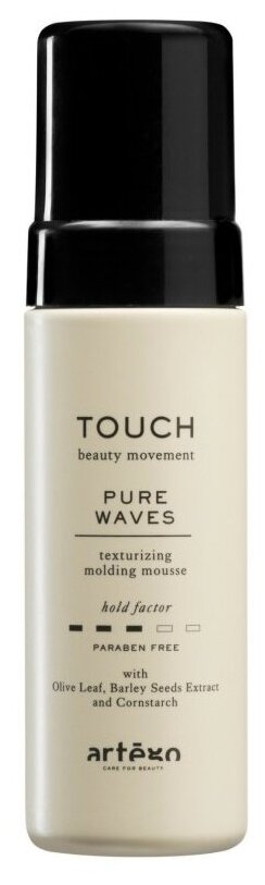 TOUCH Pure Waves Mousse Мусс для укладки 150 мл