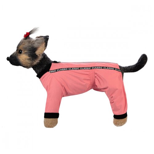 фото Дождевик для собак dog moda мартин (розовый) девочка 2 dogmoda