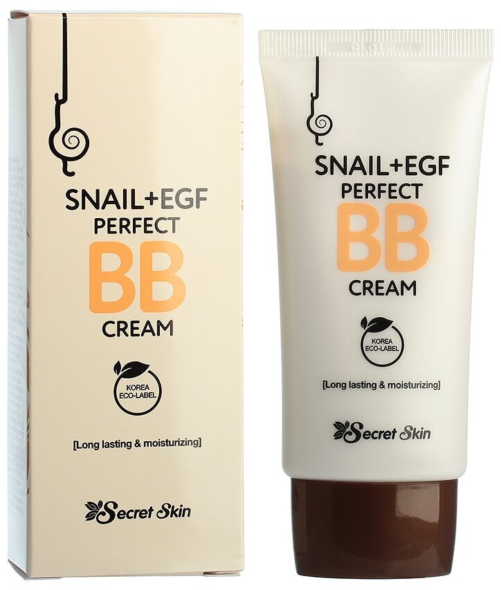 ББ-крем с экстрактом улитки Secret Skin Snail+Egf Perfect BB Cream (50 мл)
