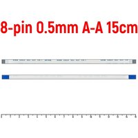 Шлейф тачпада для ноутбука Asus X540YA FFC 8-pin Шаг 0.5mm Длина 15cm Прямой A-A AWM 20624 80C 60V VW-1