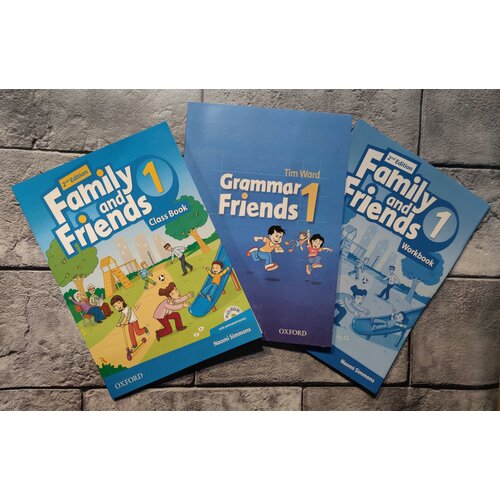 Family and Friends (2nd edition) Class Book 1 + Work Book 1 + Grammar Friends 1