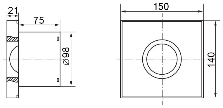 Вентилятор вытяжной Electrolux серии Rainbow EAFR-100, стальной - фотография № 12