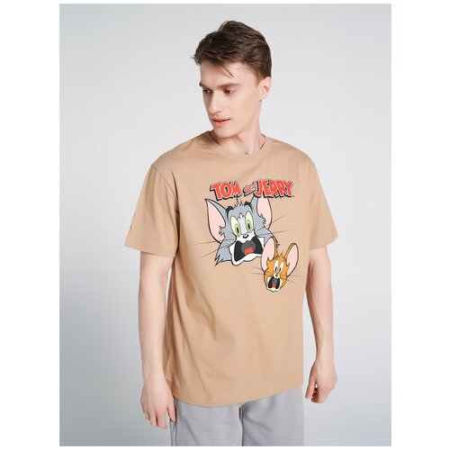 фото Футболка с кор.рукавом твое 80057 размер s, бежевый, men