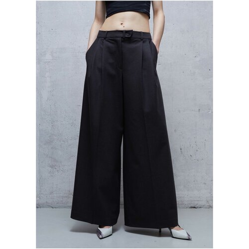 Брюки  ХакаМа, размер 42, черный