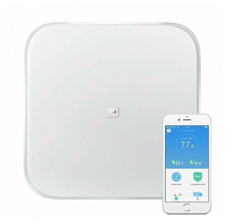 Весы напольные Xiaomi Mi Smart Scale 2 white Xmtzc04hm . - фотография № 20