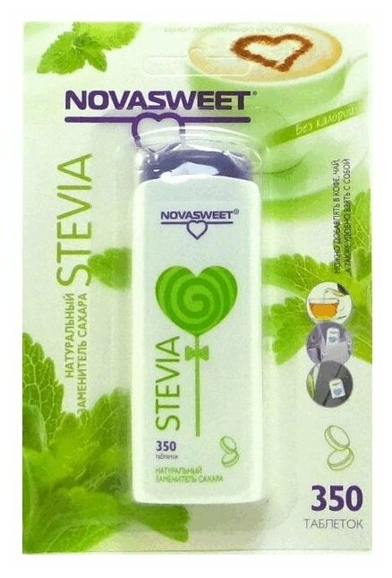 Заменитель сахара Novasweet Stevia 350 таб НОВАПРОДУКТ - фото №6