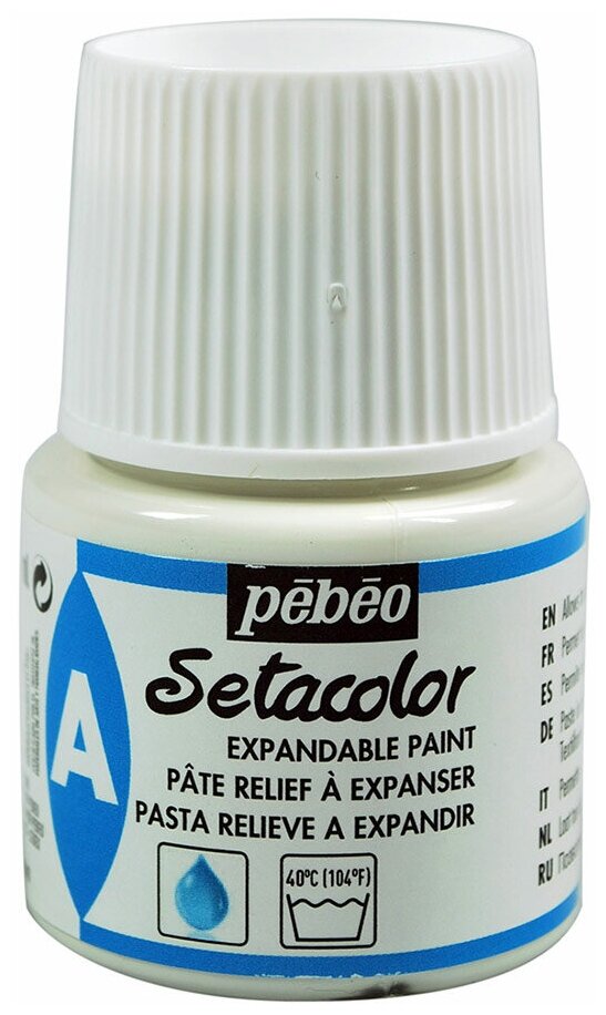 PEBEO Объемная опухающая паста для ткани Setacolor 391016 45 мл . 58601730512