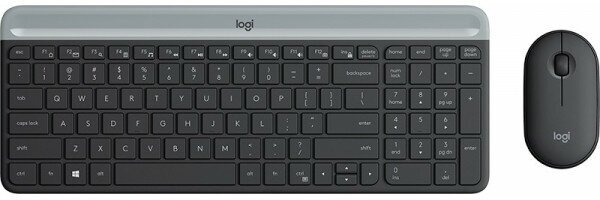 Набор периферии Клавиатура + мышь Logitech MK470 (черный)