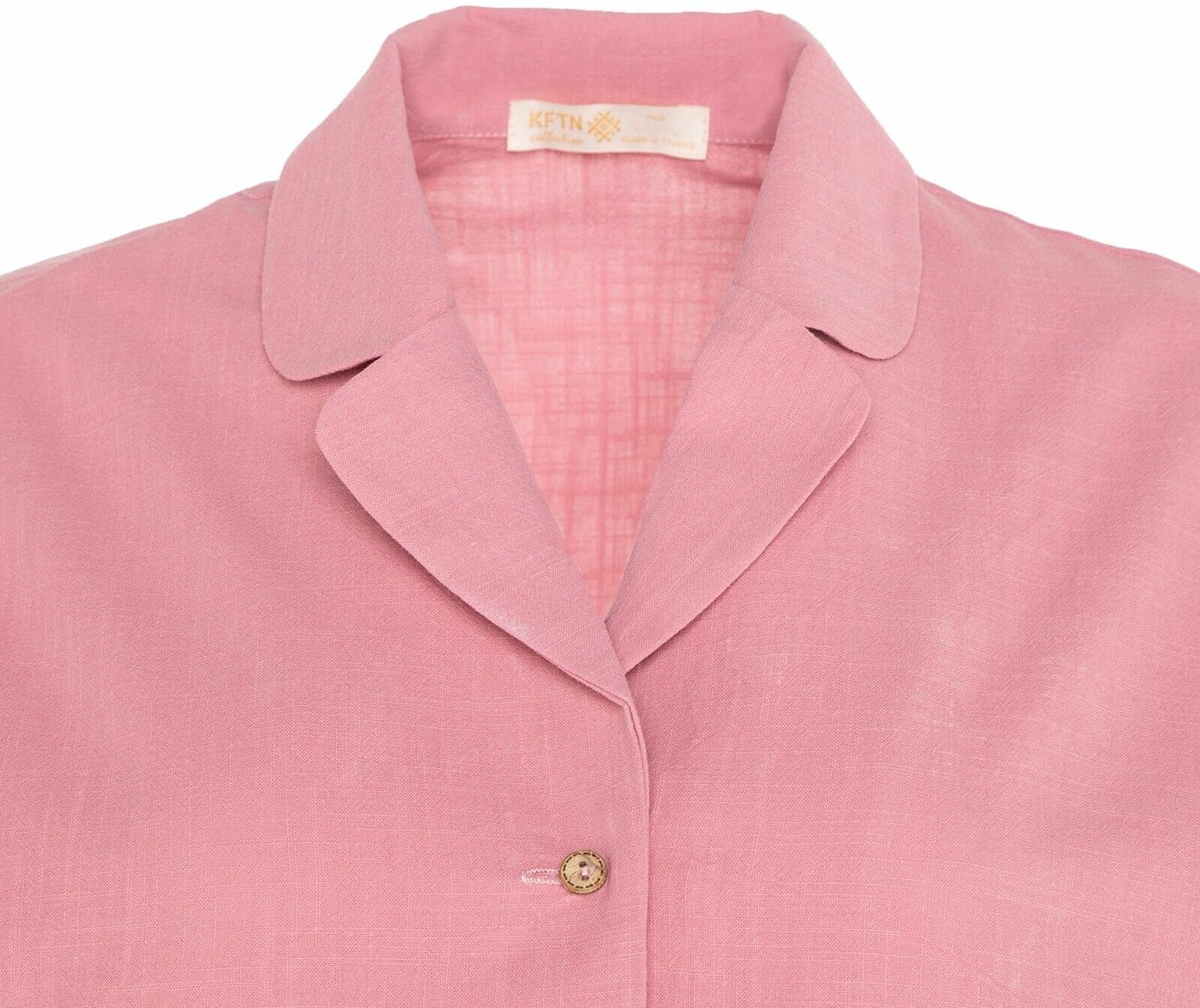 Пижама женская (рубашка и шорты) KAFTAN "Basic" р.40-42, розовый - фотография № 7