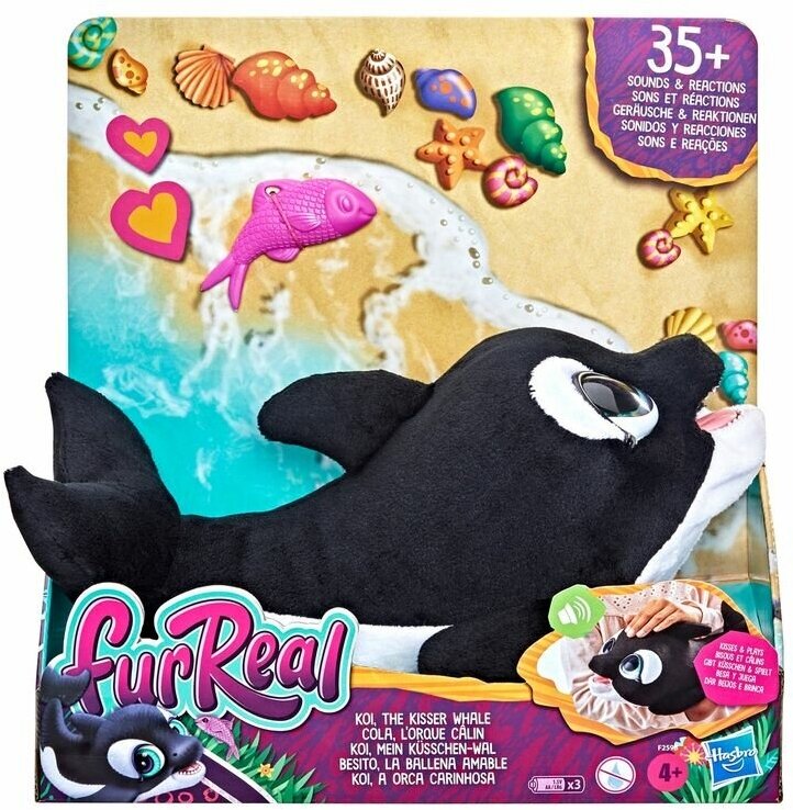 FurReal Friends Игрушка Питомец Кикки Малыш-Касатка, F25985L0