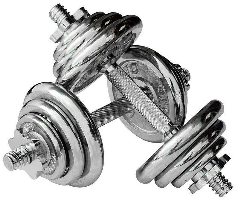 Набор гантелей разборных York Fitness B25616 2x10 кг