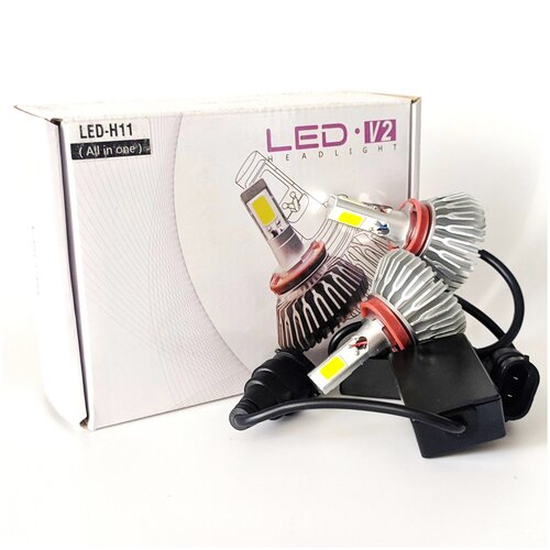 фото Светодиодная лампа v2 led headlight - цоколь h7 ledrive