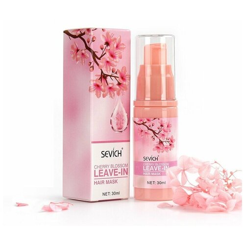 Питательная маска для волос Cherry Blossom Leave-in Hair Mask, Sevich, 30 мл